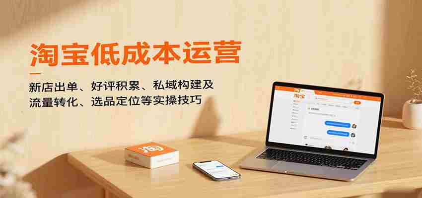 淘宝低成本运营，新店出单、好评积累、私域构建及流量转化、选品定位等（更新10月）