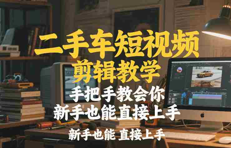 riaepveplyx.jpg 二手车短视频剪辑教学,手把手教会你,新手也能直接上手