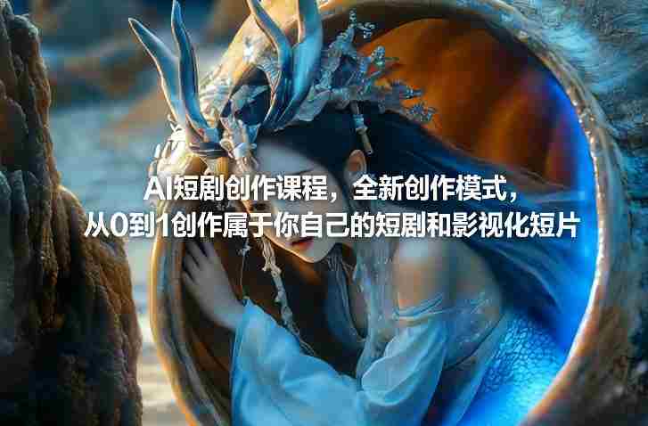 0u3flh20wyl.jpg AI短剧创作课程,全新创作模式,从0到1创作属于你自己的短剧和影视化短片