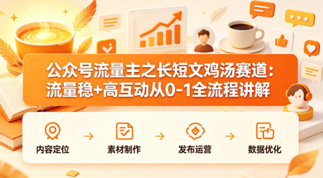 cr3t3zuoodm.jpg 公众号流量主之长短文鸡汤赛道,流量稳+高互动,从0-1全流程讲解