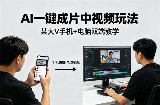 raasvuc1phv.jpg AI一键成片中视频玩法,某大V中视频教学(手机+电脑)