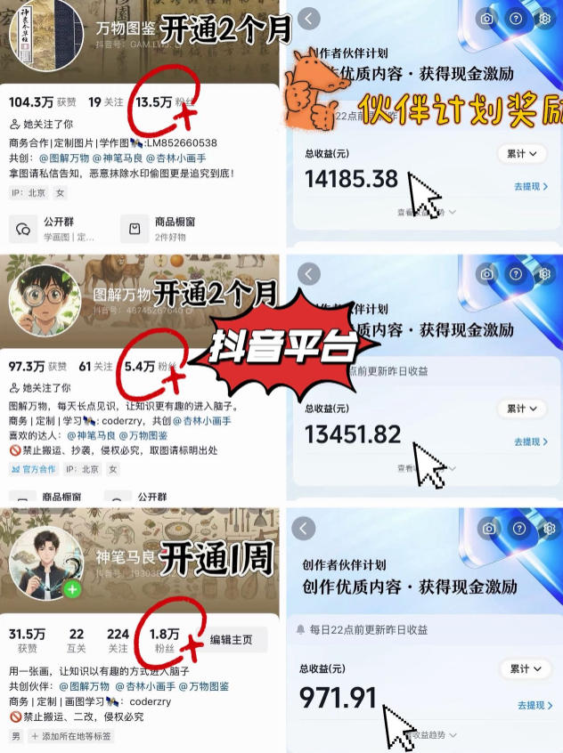 sqz11wpqx51.jpg 抖音17W粉丝博主亲授AI作图实战教学,0基础轻松学,可入创作者伙伴计划,接单收徒双增收