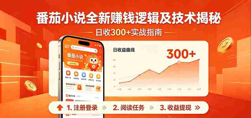 2x5vnj0gcy3.jpg 番茄小说全新赚钱逻辑及技术日收300+,小白新书皆可做!无脑赚就行了!