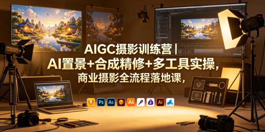 4buug3xiu0p.jpg AIGC摄影训练营|AI置景+合成精修+多工具实操,商业摄影全流程落地课