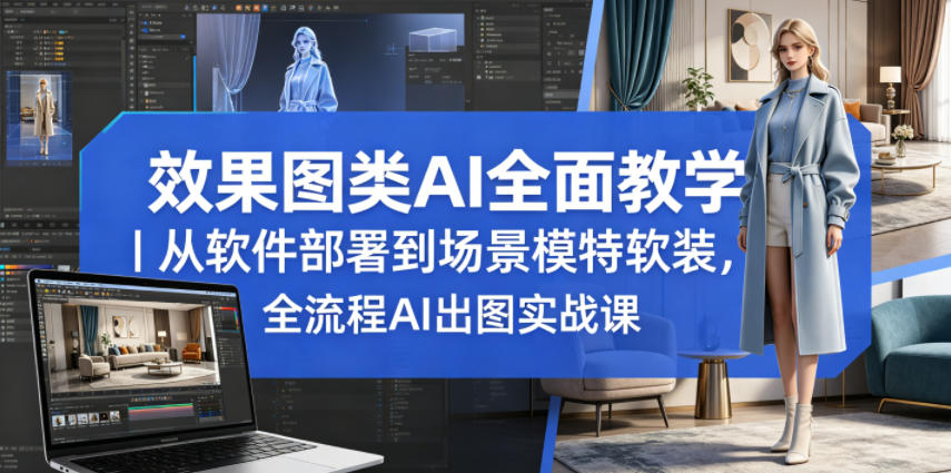 luflskhl1ew.jpg 效果图类AI全面教学|从软件部署到场景模特软装,全流程AI出图实战课