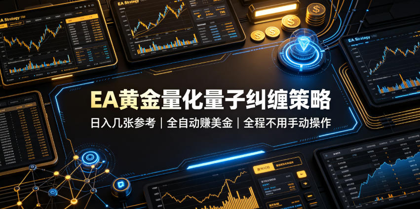 5tpccgcyzeo.jpg EA黄金量化量子纠缠策略,日入几张,全自动賺美金,全程不用手动操作!【揭秘】