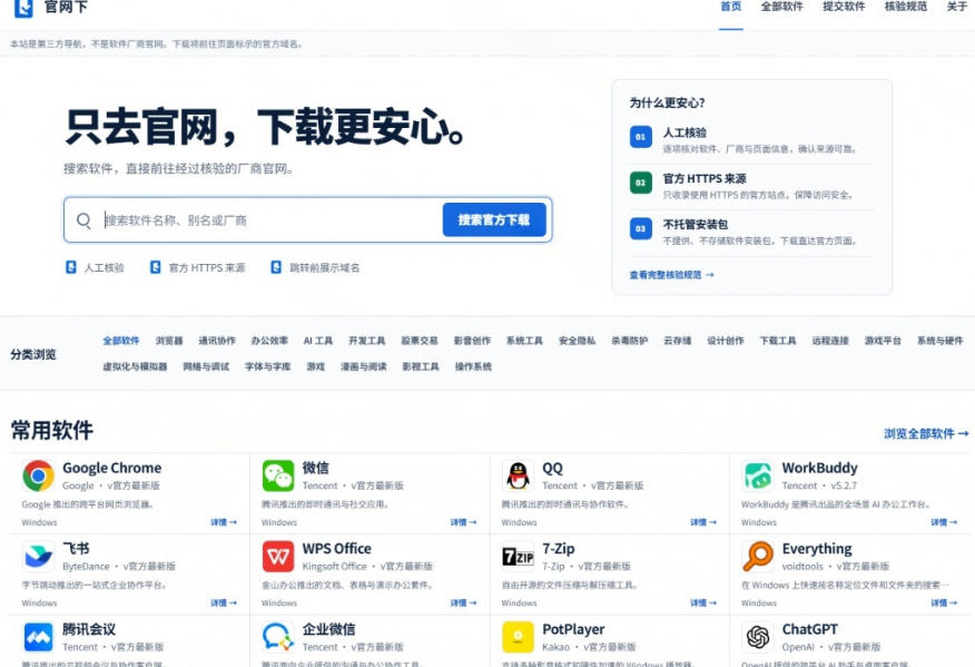 别再被垃圾下载站坑了！这个网站让你直达上100+款实用应用官方页面，小白可太需要了，官网下