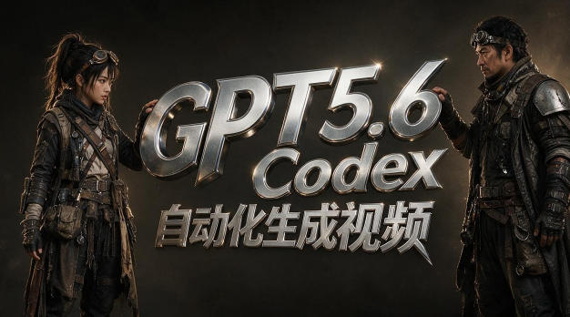 x1ksbmnju4v.jpg GPT5.6+Codex自动化生成视频全流程实战,从提示词设计、角色设定、封面海报,到视频生成思路与自动化工作流