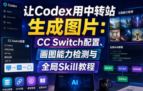 gaa5mqqxnxy.jpg 让Codex用中转站生成图片:CC Switch配置、画图能力检测与全局Skill教程